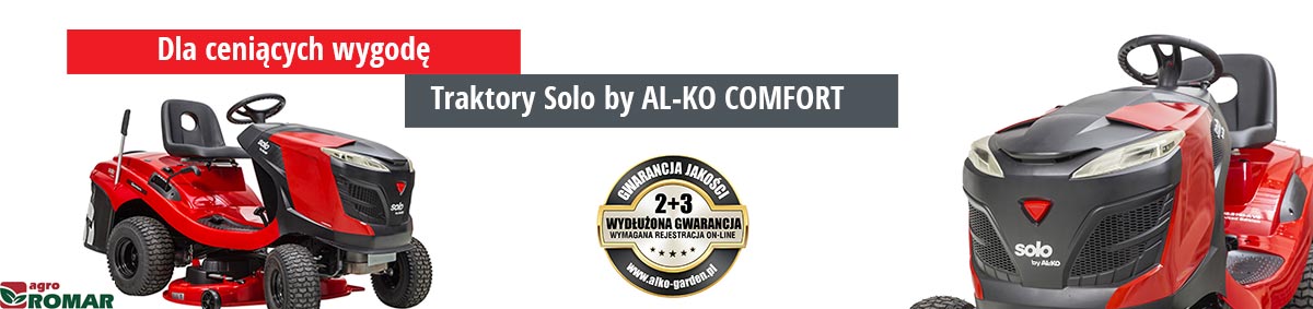 Solo by AL-KO Comfort traktorki ogrodowe